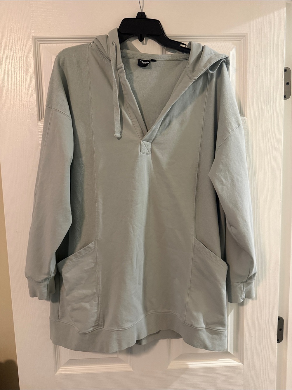 Mono B Light Sage Hoodie Pullover